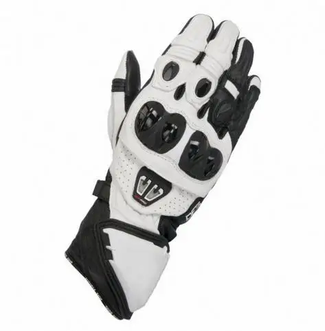 Новинка, черные, белые, GP PRO R2, длинные перчатки для езды на мотоцикле, мотокросса, кожаные перчатки