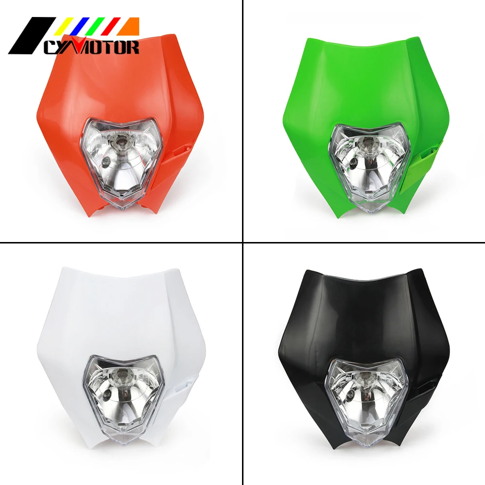 Universal Motorcycle LED Headlamp Headlights StreetFighter For Most