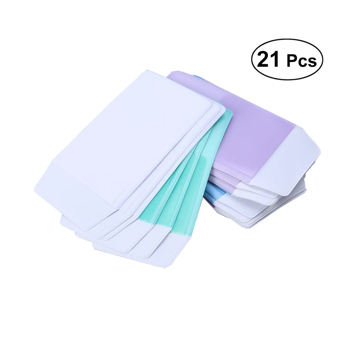 

21pcs Pen Protector Pocket Leakproof Colorful Waterproof Pen Protector Pocket Protector for Hospital Office Nursing School