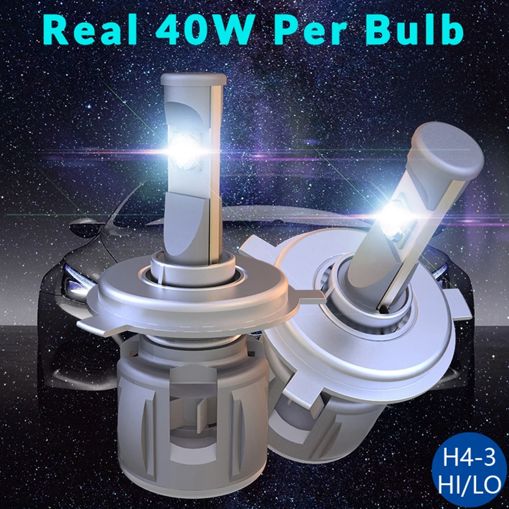 2X XHP70 H4 светодиодные мотоциклетные лампы 120 Вт 15600lm 6000k автомобильные Moto Lamp H7 H11 HB3 HB4