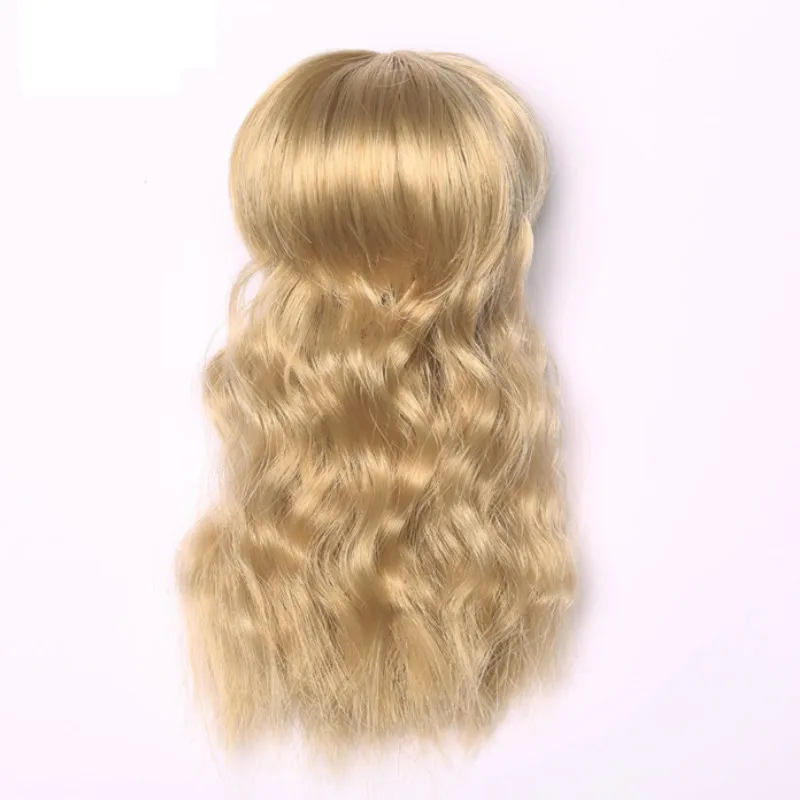 Free Shipping BJD Wig Curly Bangs Heat Resistant Synthetic KinkyFlat Bangs Bob Dark Brown Girl Hair Party For 1/8 Lati Oueneifs Free Shipping BJD Wig Curly Bangs Heat Resistant Synthetic KinkyFlat Bangs Bob Dark Brown Girl Hair Party For 1/8 Lati Oueneifs