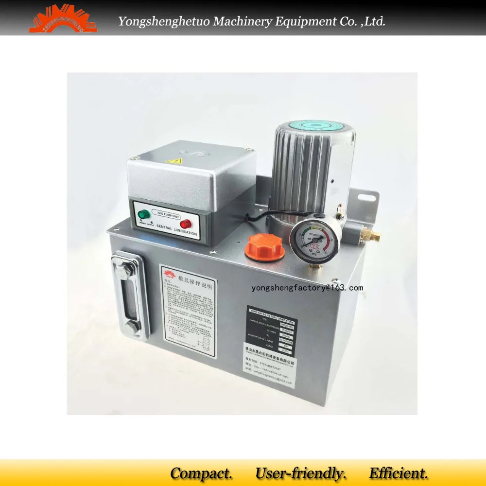 CE PLC control Metal tank electric gear lubrication oil grease pump