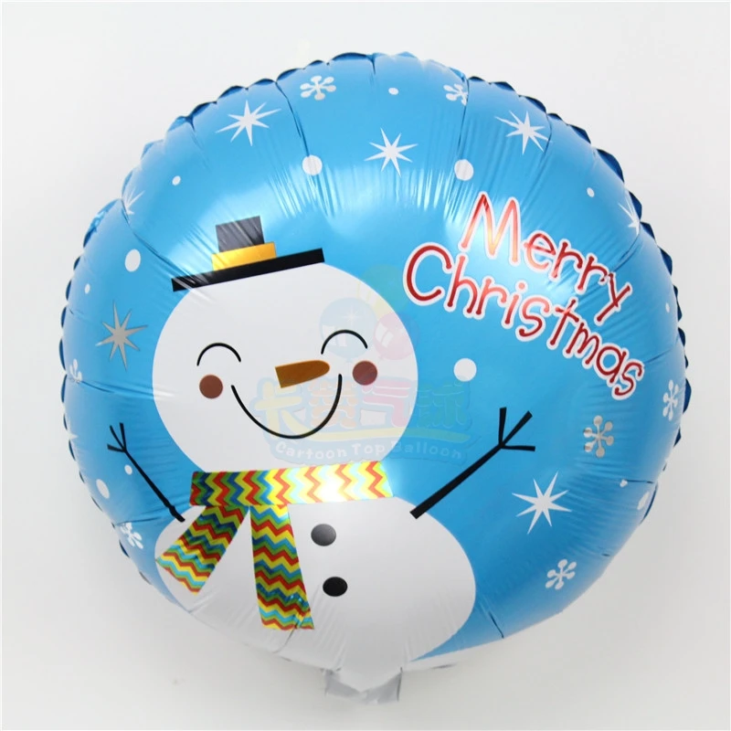  wholesale  100pcs lot 18inch snowman helium balloons for 