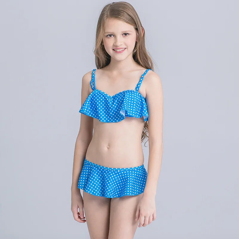 Payasen Swimsuit Big Girls Youth Two Piece Tankini Sleeveless Swimwear 5-9 Years