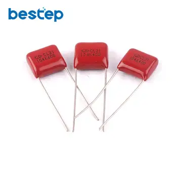 

20PCS CBB Capacitor 400V 0.1UF 104 Pitch 10MM