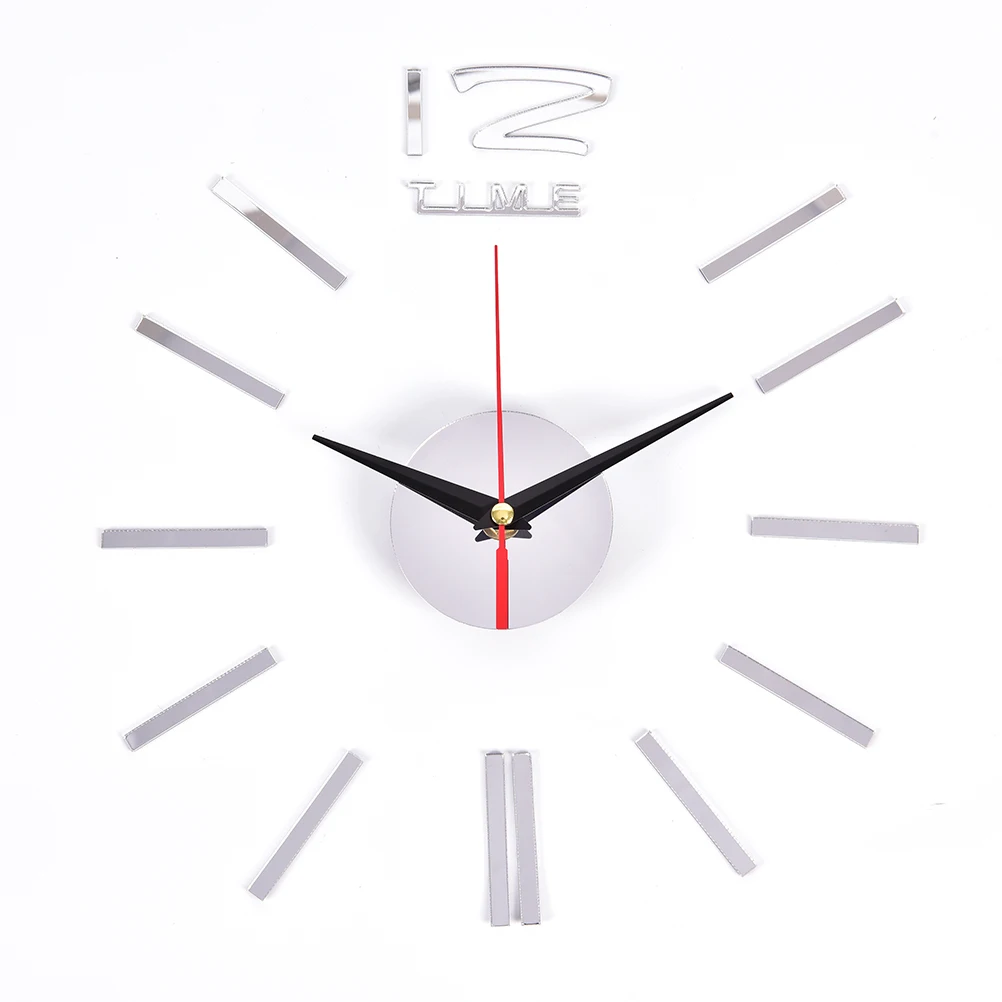 Новые настоящие часы настенные horloge 3d акриловые домашние декоративные