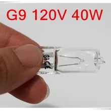 Поставка галогенная лампа бусины G9 120 в 40 Вт высокой мощности жизни
