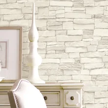Винтажная кирпичная настенная бумага 3D белый черный современный Papel Parede настенная бумага 3D водонепроницаемый Tapete для гостиной фоновая настенная бумага s