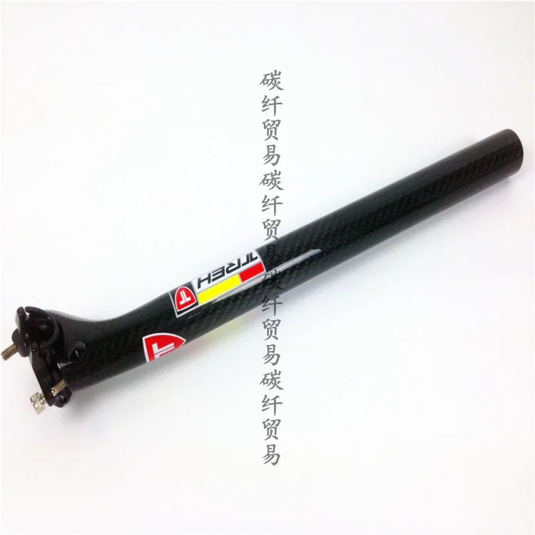 

TREH full carbon bicycle seat tube/mountain bike seat post/ Aluminum alloy joint road bike seat tube27.2/30.8/31.6MM*350/400MM