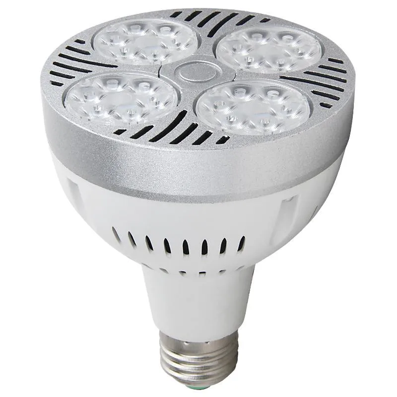 AC85-265V PAR30 E27 40 Вт светодио дный пятно света теплый натуральный холодный белый светодио дный лампы, 2 года гарантии 120 градусов