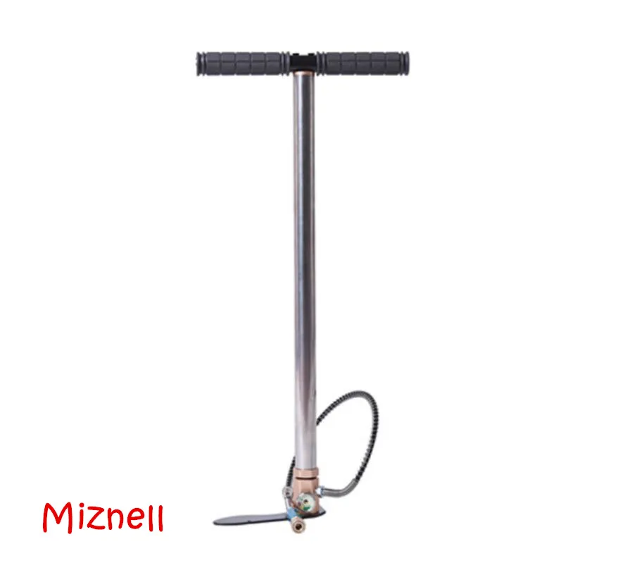 

Hunting PCP 4500PSI 300bar 30mpa High Pressure Three Stage Hand Operated Air pump Hand Car Mini Air Gun
