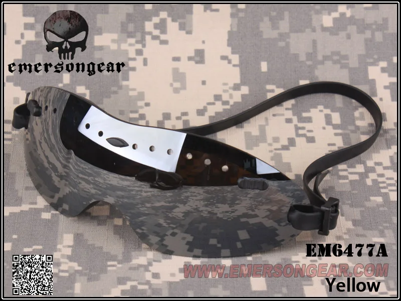 Military Helmet Accessories EMERSON ACH MICH ARC Helmet Mount Yellow