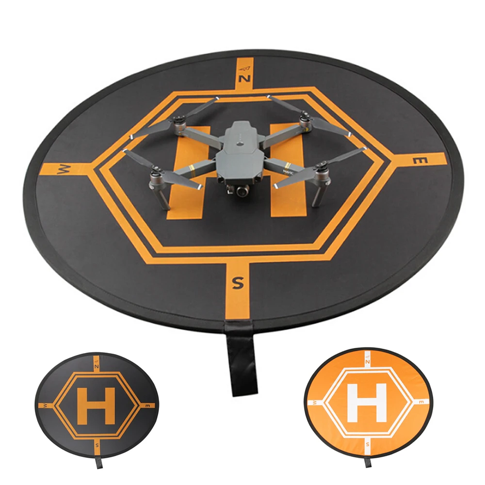 Универсальный Портативный Дрон парковка передник складывающаяся посадочная площадка коврик 80 см для DJI Mavic Air Pro Phantom 2/3/4/Inspire Spark дроны