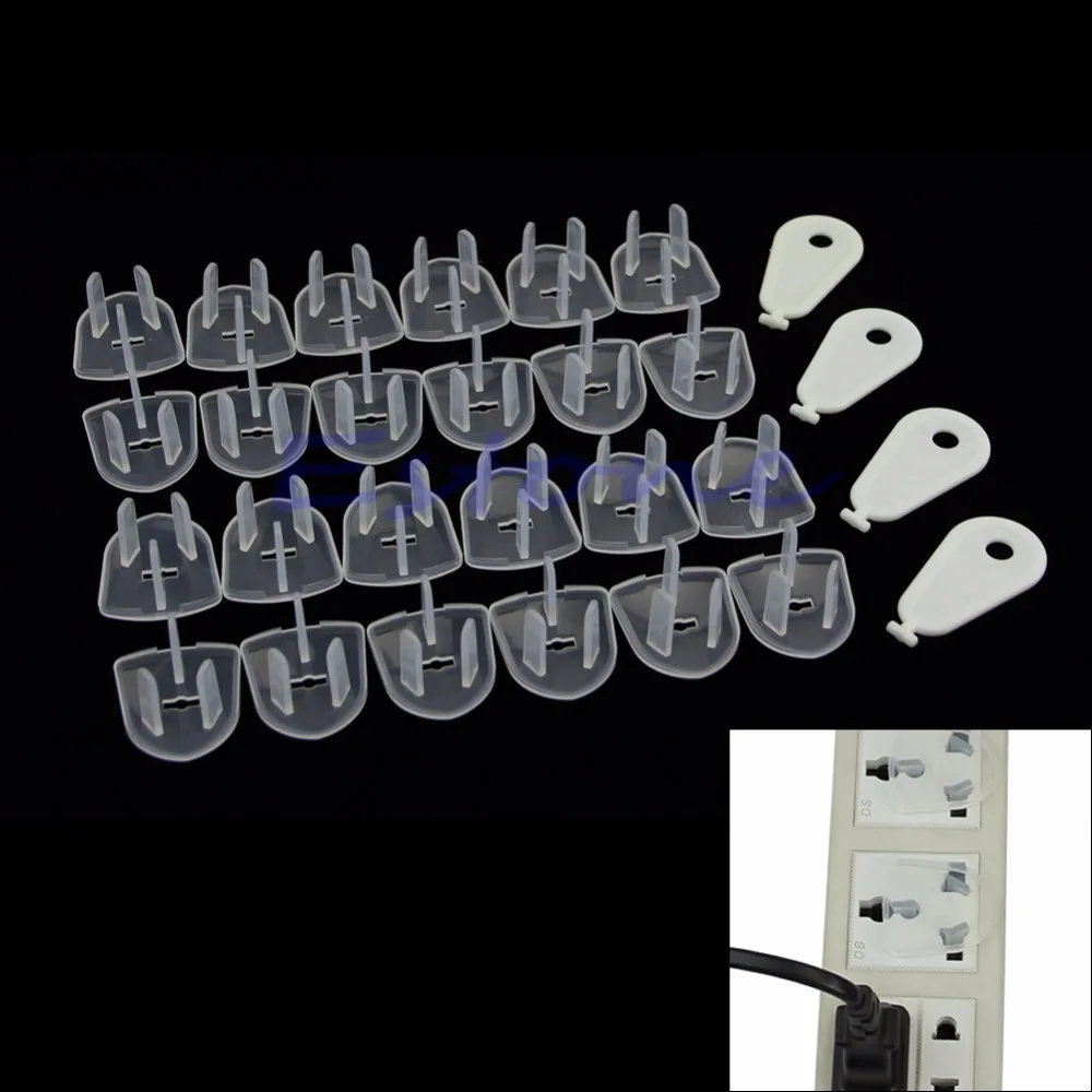 

10X Power Kid Socket Cover Baby Child Protector Guard Mains Point Plug Bear-P101
