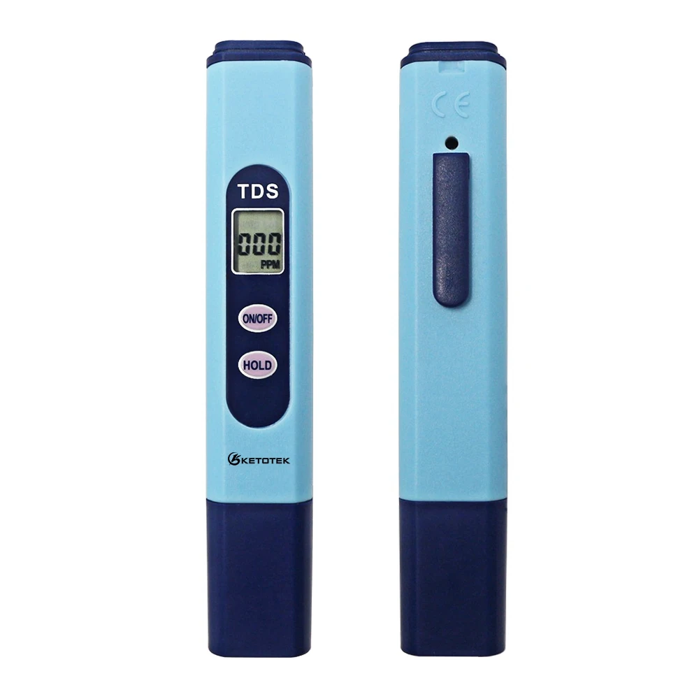 Цифровой рН-метр TDS тестер TDS& EC метр с термометром 0,00-14,0 1-9990PPM 0-9999us/cm 0-9999ppm 0,1-80.0C водный монитор - Цвет: TDS meter KT-2