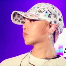 Kpop Мода Bigbang GDRAGON новая мода шляпа с граффити бейсбольная кепка хип-хоп кепка-унисекс Gorras замшевая бейсболка