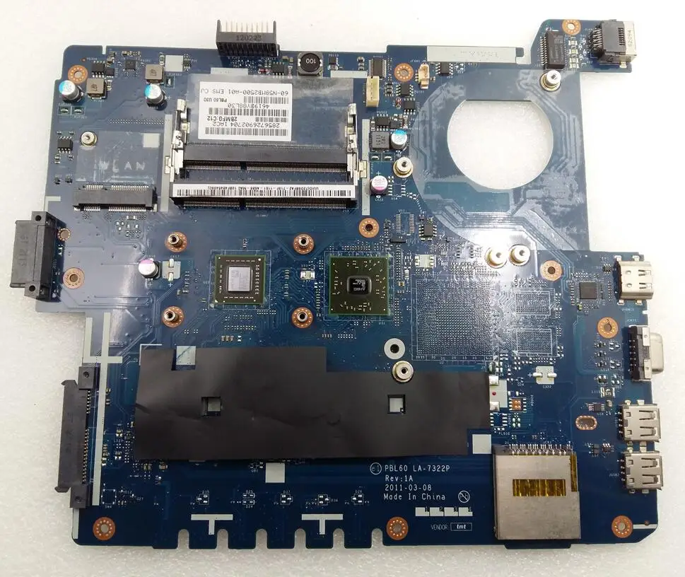 

SHELI LA-7322P For ASUS K53U Motherboard Integrated wtih C-60 60-N58MB2500-A01