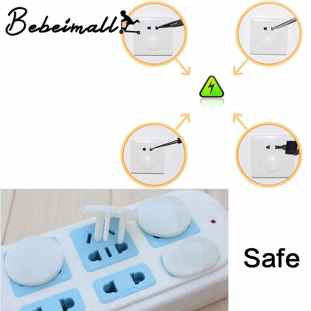 Baby Safety Outlet Cover, Upgrade Baby Socket Cover Set With Magnetic