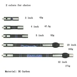 2 цвета стрельба из лука стабилизатор баланс бар стержень демпфер амортизатор Охота демпфирования блочного Лука изогнутый лук аксессуары
