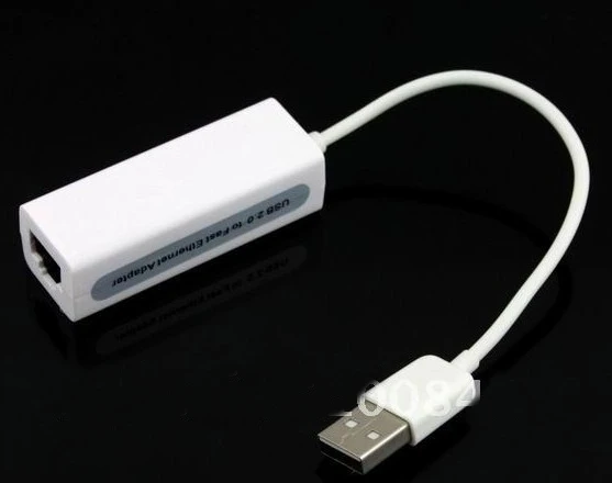 Розничная продажа Новый высокоскоростной USB 2.0 Ethernet RJ45 сетевой карты сетевой адаптер Dongle 100 Мбит/с для планшетных ПК, ноутбук