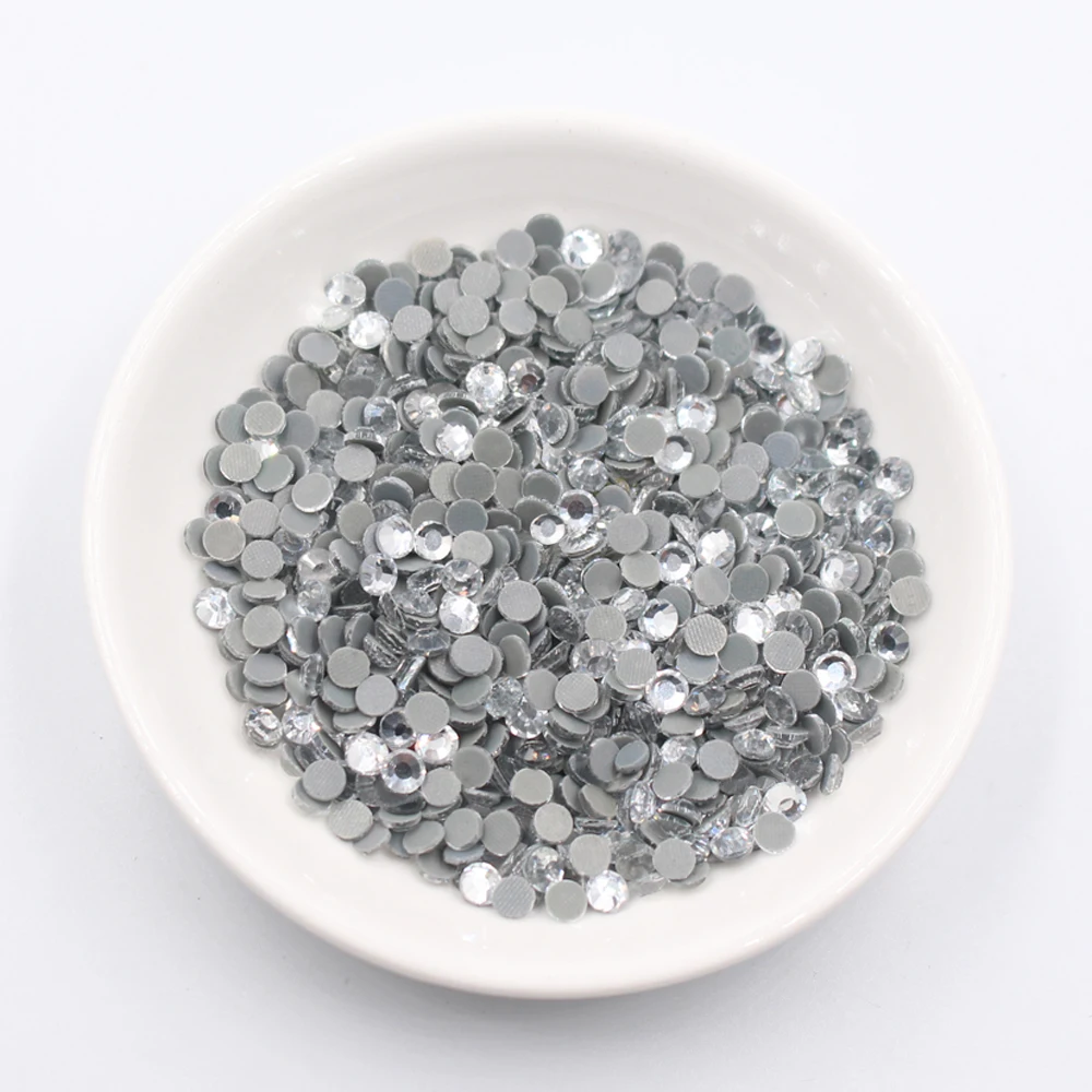 

High Quality Hotfix Rhinestone Crystal AB SS6 SS10 SS16 SS20 SS30 Strass Crystal Rhinestone Trim Crystal stone for cloth shoe