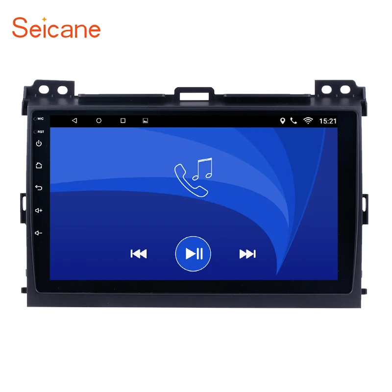 

Seicane 9" 1024*600 Android 8.1/Android 7.1 Car Radio GPS Navigation system For 2007-2010 Toyota Prado with Bluetooth Quad-core
