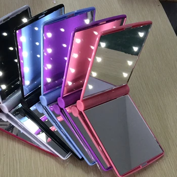 

Foldable makeup mirror department store vanity mirror led light mirror adjustable portable vanity mirror makeup tool