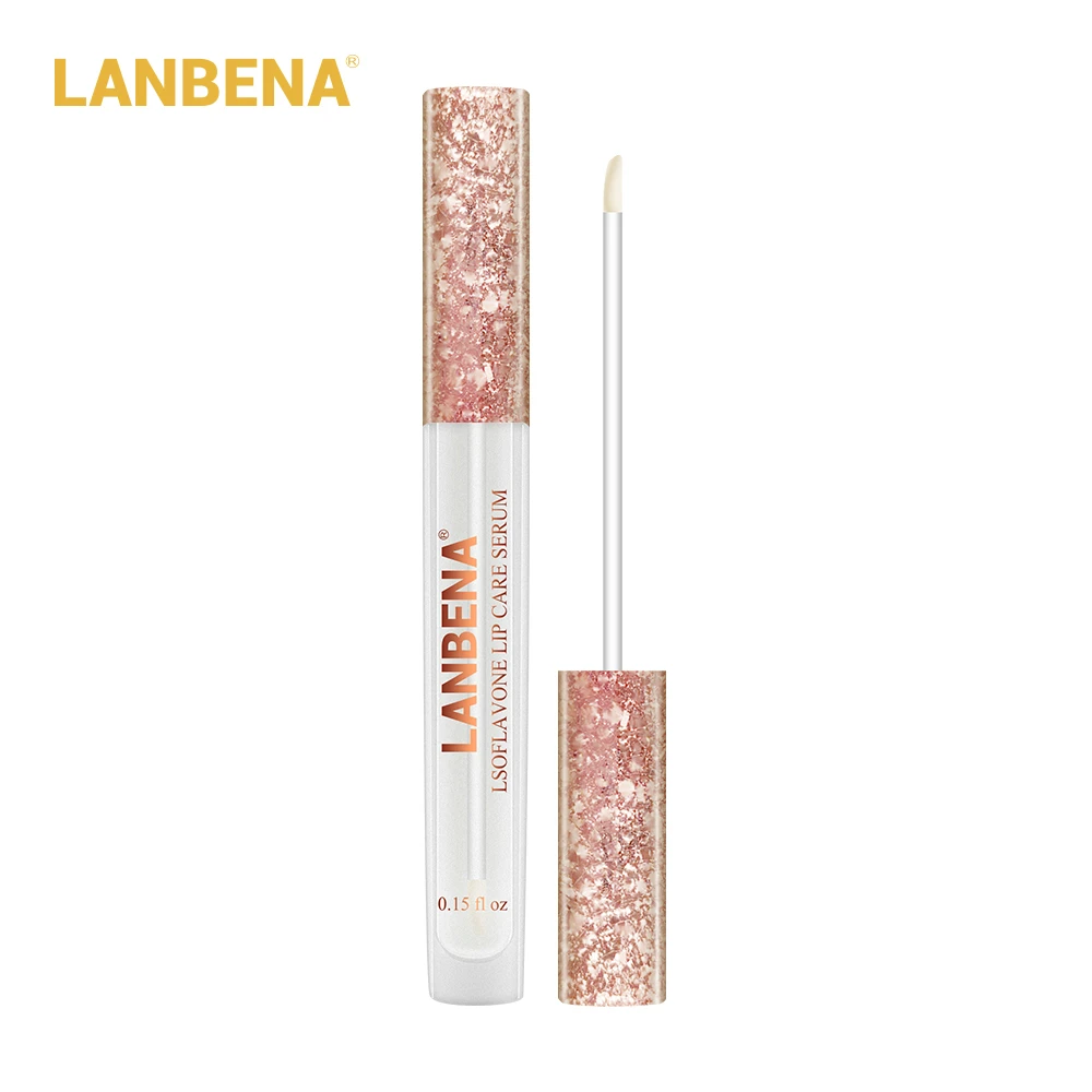 LANBENA Lsoflavone Care Serum Plumper Lip Mask Increase Elasticity Reduce Fine Lines Repairing Moisturizing Beauty |