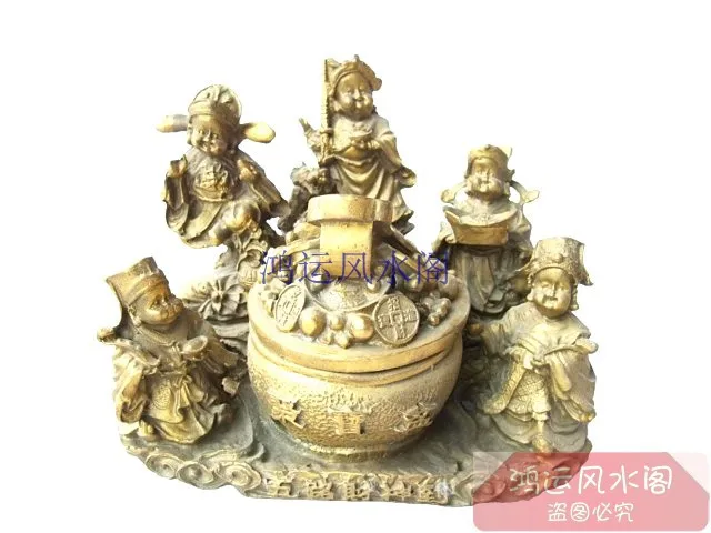 

Bronze statue copper Precision copper the god of wealth decoration lucky derlook
