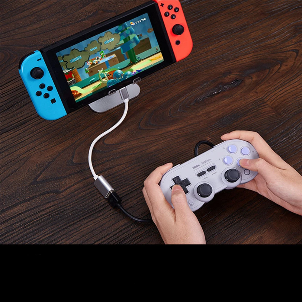 8 Bitdo SN30 Pro usb-геймпад для переключателя NAND Windows MacOS Android контроллер Джойстик Вибрация Bluetooth 4,0 проводной геймпад