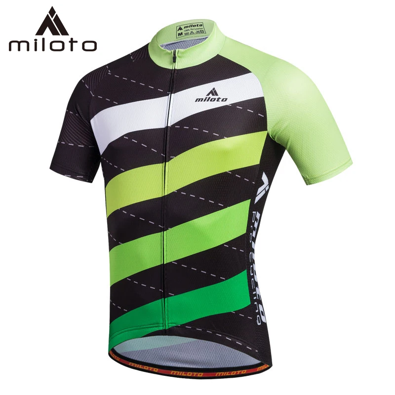 MILOTO Pro, летняя велосипедная майка с коротким рукавом, Майо Roupa, велосипедные майки, MTB Ciclismo, для езды на велосипеде, одежда для велоспорта
