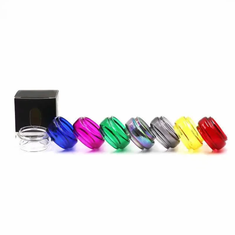 3 шт. Радужное прозрачное стекло для Smok Stick V9 Max tank kit 8 5 мл 1 цветная трубка из пирекс