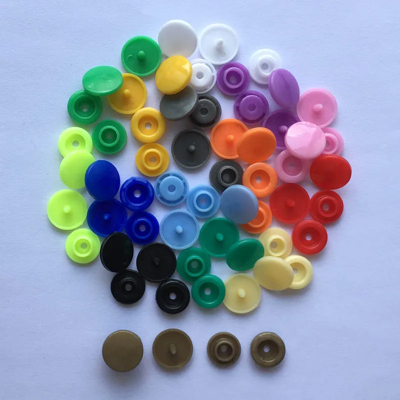 150 наборов T5 12 мм круглые пластиковые защелки Кнопки Застежки пододеяльник лист кнопка аксессуары для одежды для детской одежды Зажимы