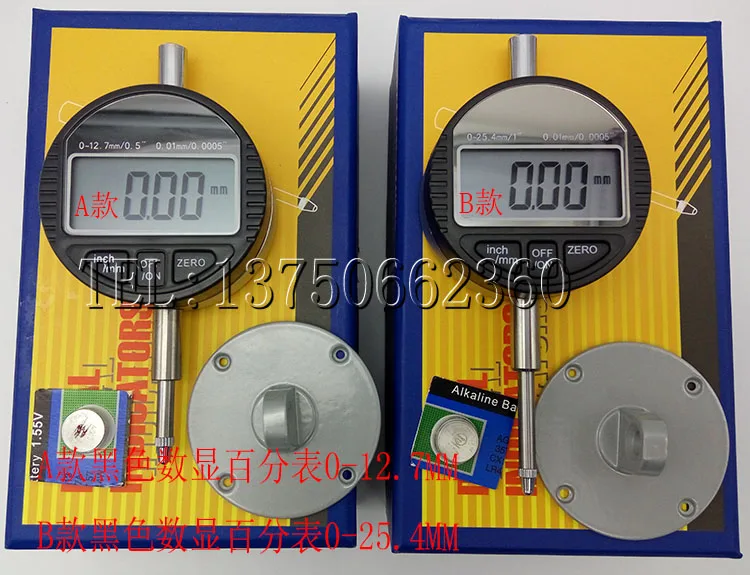 

High quality Digital Indicator 0.01/.0005 Digital Dial indicator Range 12.7mm/0.5" Gauge