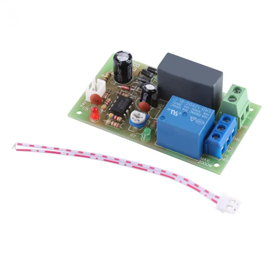 Ac 220v Trigger Time Delay Circuit Timer Relay Module Switch Cycle Adjustable Timer Delay Switch