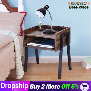 

2019 hot Living Room End Table Creative Tea Table Vintage Nightstand Coffee Table Creative Furniture End Table Multifunctional