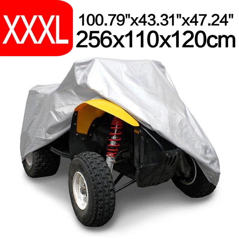 

XXXL Fit 4 Wheel Quad ATV Cover For Polaris Honda Yamaha Can-Am Suzuki Replaces