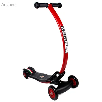 

New Aluminium Alloy scooter board Kids Mini 3 Wheels skateboard Motion Drifter kickboard Long Driving Push Scooter