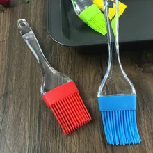 1 шт. 21.5 см новые силиконовые термостойкие 230 градусов Цельсия силикона Принадлежности для шашлыков Кисточки масла Кисточки масло Кисточки ES фунты 152