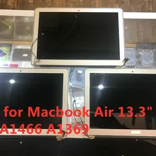 Светодиодный ЖК-экран в сборе для Apple MacBook Air 1" A1466 2013 год MD760 MJVE2 полностью протестирован