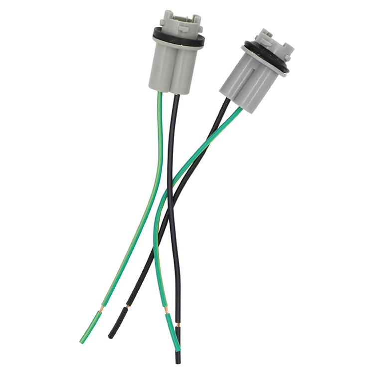 YSY 10 шт. Автомобильный светодиодный светильник с лампочками T15 W5W 194 168 высокотемпературный кабель-адаптер жгут разъем T10