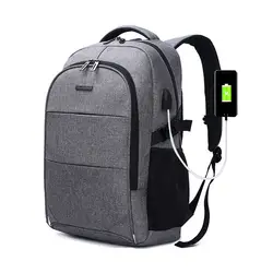 Для мужчин 15,6 дюймов ноутбук рюкзак зарядка через usb Back Pack для подростка Мода Ofxord непромокаемые школьные рюкзаки, сумки для путешествий