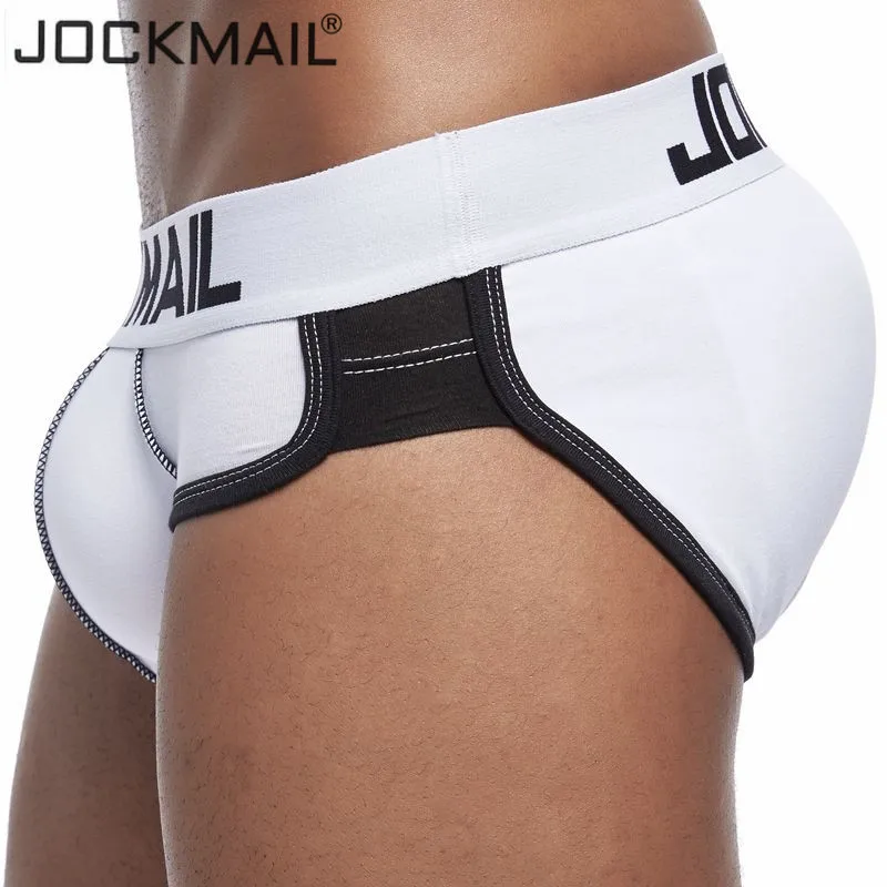 JOCKMAIL Брендовое Мужское нижнее белье усиление выпуклости сексуальные мужские