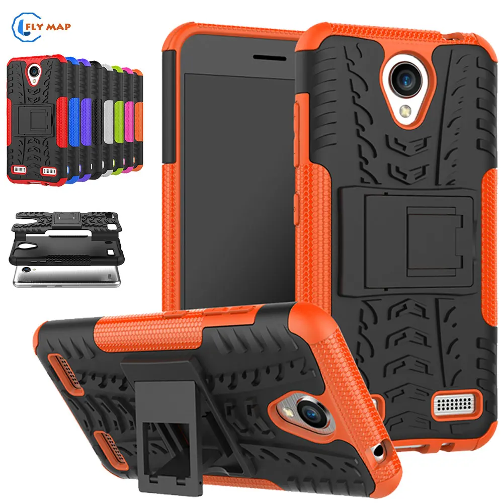 Coque For ZTE Blade A520 2017 Plastic Box Silicone TPU Bracket Mobile Phone Case A 520 BA520 Protector Cover Capa |