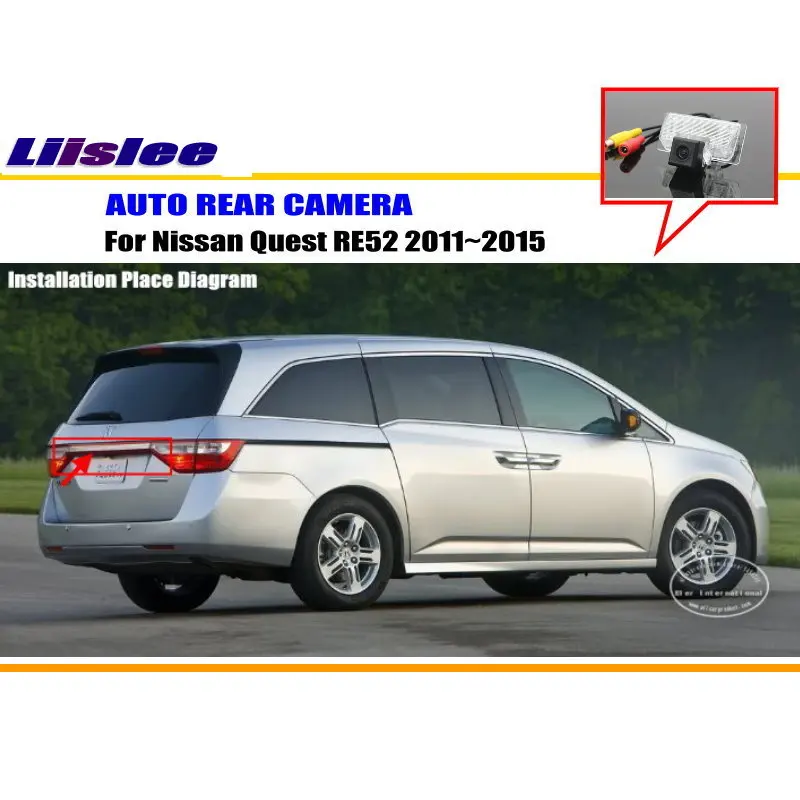 Liislee Автомобильная камера для Nissan Murano Z51/Nissan Quest RE52 2009~ /камера заднего вида/NTST PAL/лампа номерного знака OEM