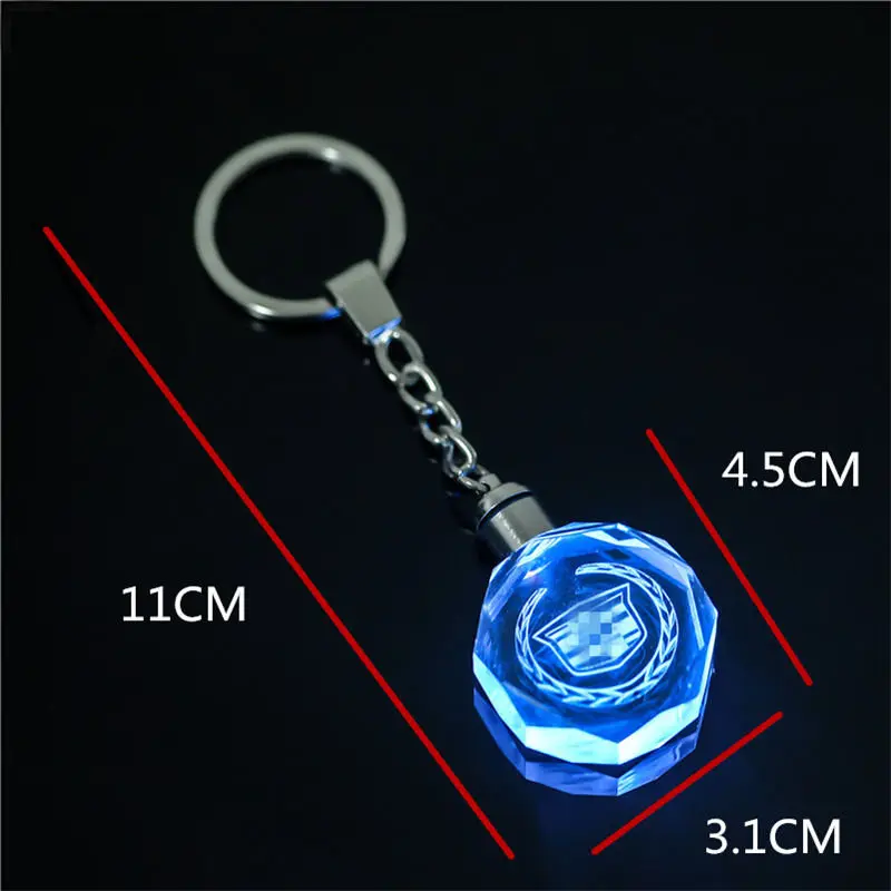 HYBZH láser de cristal grabado Llavero del logotipo del coche LED de luz de la pared colgante anillos regalo de recuerdo de estilo Chaveiros Llavero 88668 HYBZH láser de cristal grabado Llavero del logotipo del coche LED de luz de la pared colgante anillos regalo de recuerdo de estilo Chaveiros Llavero 88668