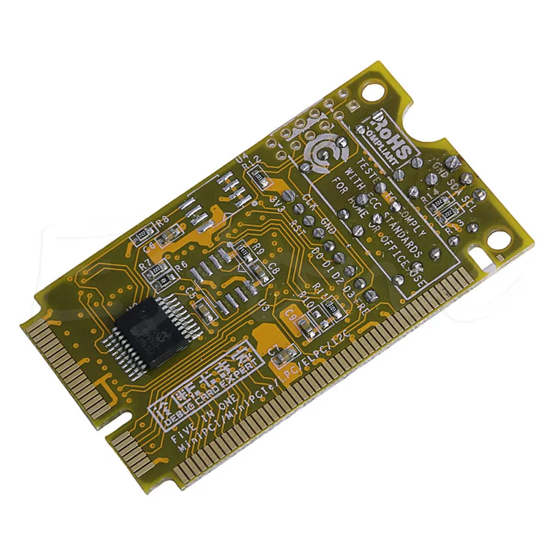 BGEKTOTH 5 in 1 Combo PC Debug Test Diagnostic Card PCI PCI-E LPC For Lenovo Asus Notebooks BGEKTOTH 5 in 1 Combo PC Debug Test Diagnostic Card PCI PCI-E LPC For Lenovo Asus Notebooks