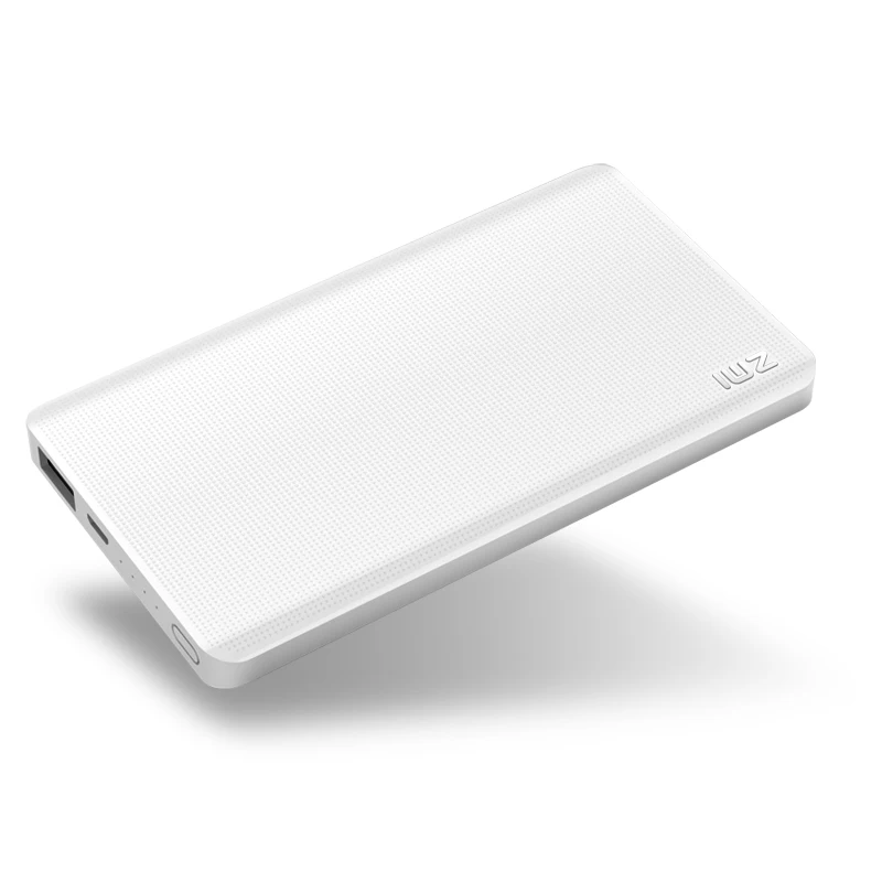 Xiaomi ZMI 5000 mAh банк питания xiaomi внешний аккумулятор Портативная зарядка
