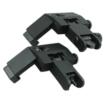 

Funpowerland Front and Rear flip up 45 Degree Rapid Transition Backup Iron Sight