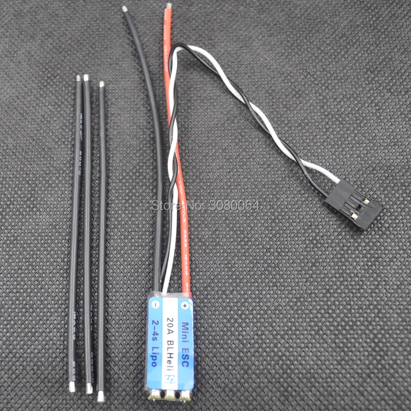 1 шт./2 шт./4 шт. Mini 20A ESC BLHeli_S OPTO 2 4S Lipo BLHeli S esc для гоночного квадрокоптера FPV дрона FPV|20a